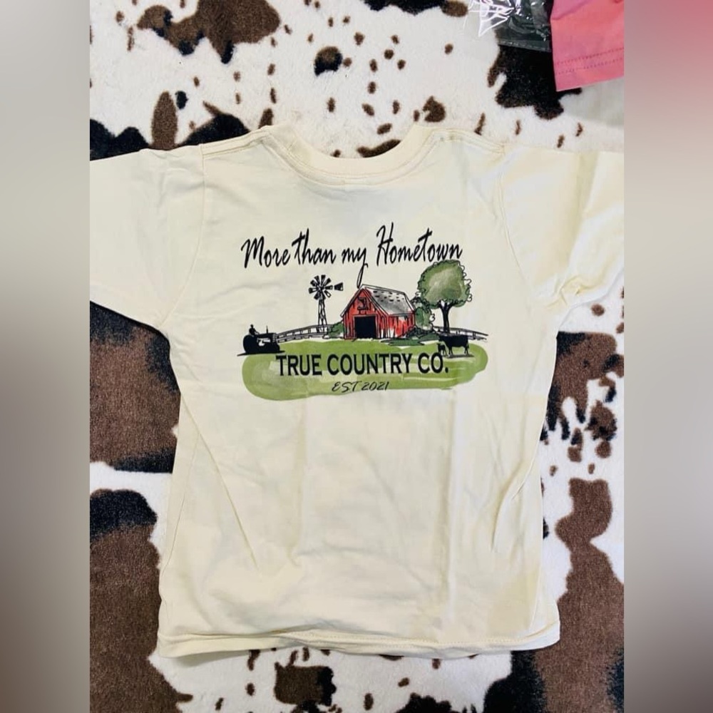 More than my hometown kids shirt